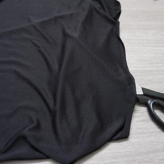 Knit silk jersey fabric by the yard