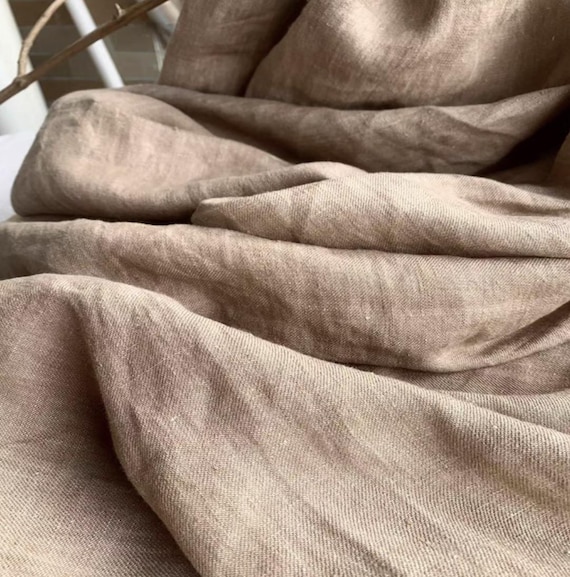 Heavy Weight Linen fabric by the yard
