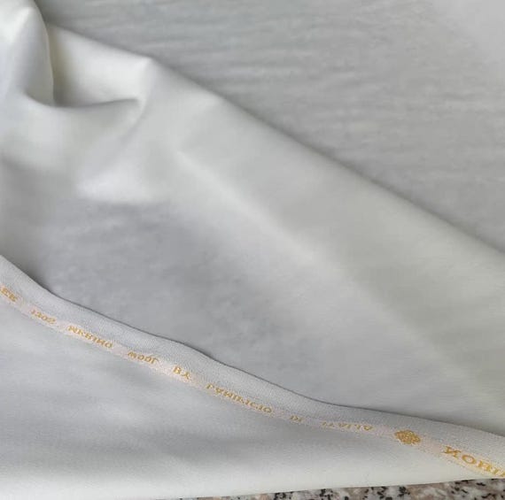Worsted Wool fabric by the yard