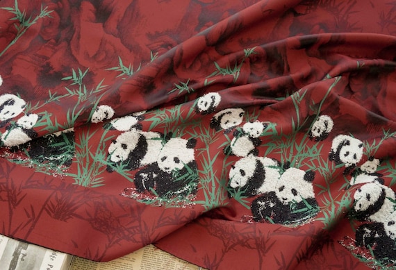 Jacquard brocade fabric by the yard
