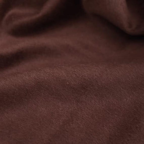 Double Sided Wool fabric by the yard