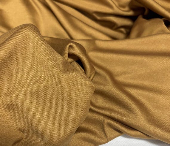 Knit silk jersey fabric by the yard
