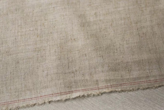 Undyed Linen fabric by the yard