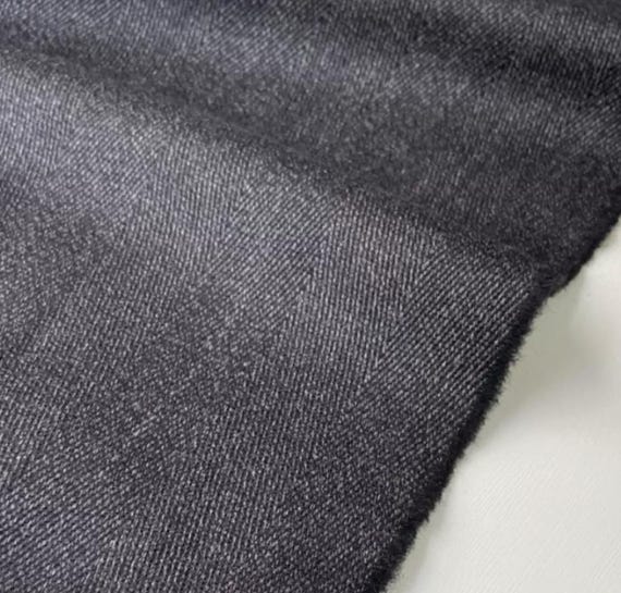 Herringbone wool fabric by the yard