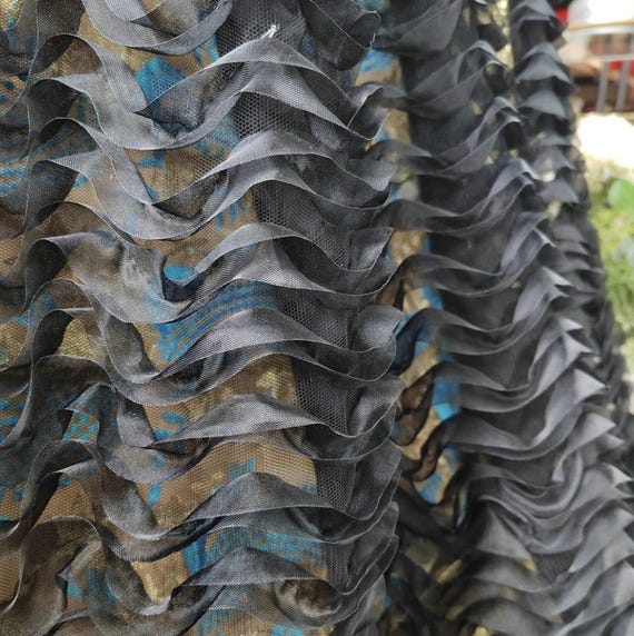 3D Embroidery lace fabric By the yard