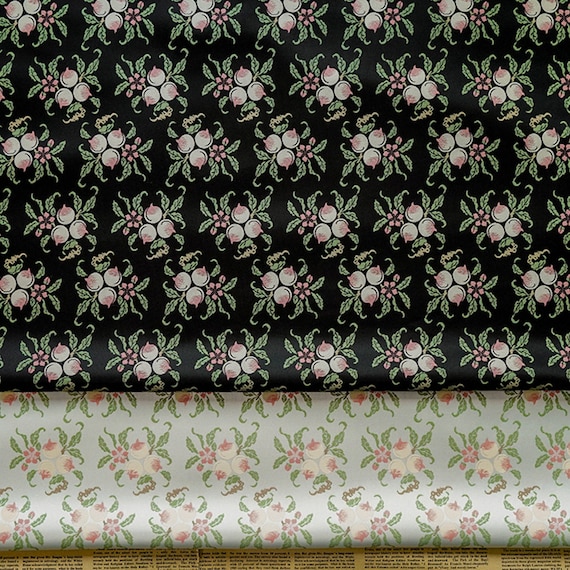 Jacquard brocade fabric by the yard