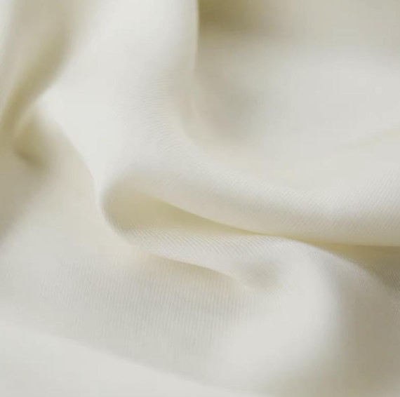 Ivory Tencel Fabric by the yard