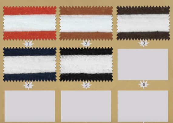 145gsm Striped Knit ramie fabric by the yard