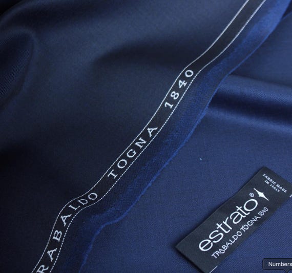 Italian Fabric Worsted Wool fabric by the yard