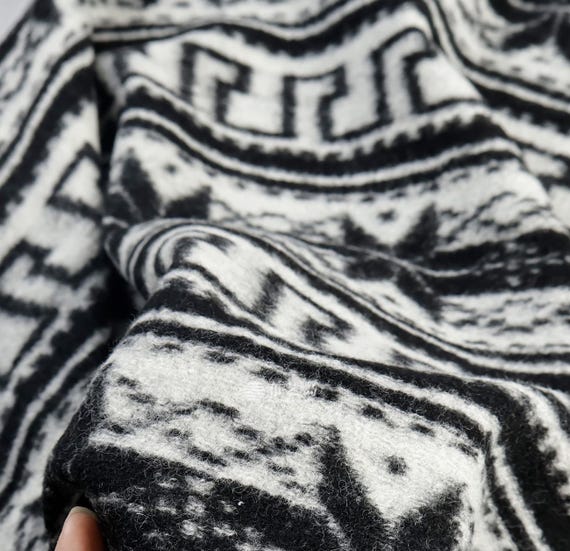 Knit Wool fabric by the yard
