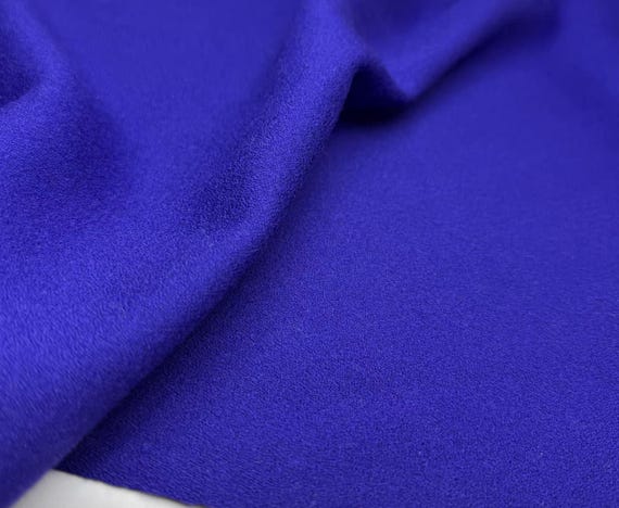 Crepe Worsted Wool fabric by the yard