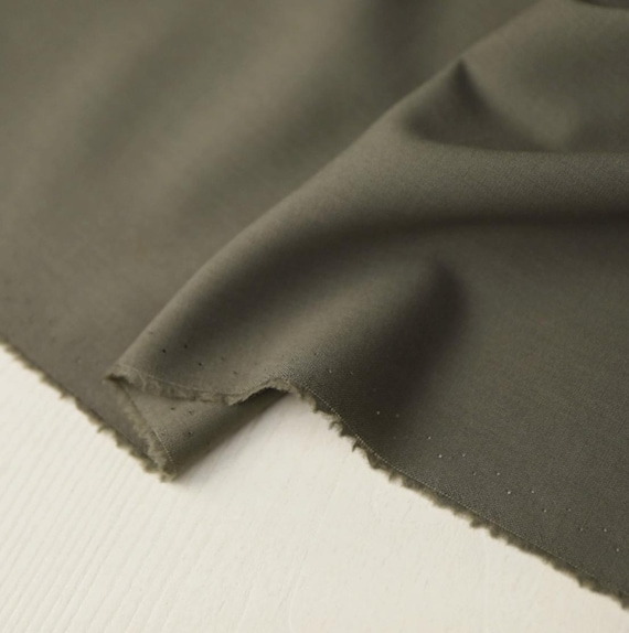 Worsted Wool fabric by the yard SUITING Fabric