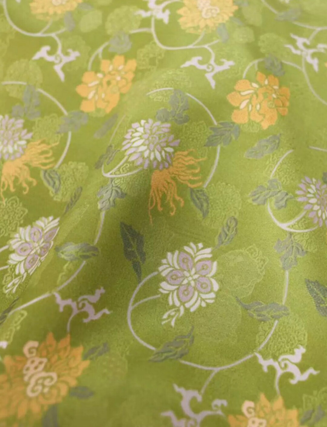 Multicolor Silk Jacquard 114 Fabric main image 1