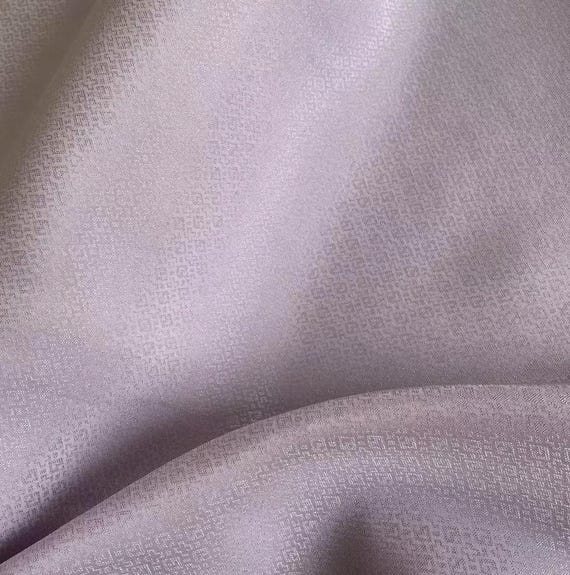 Jacquard silk fabric by the yard
