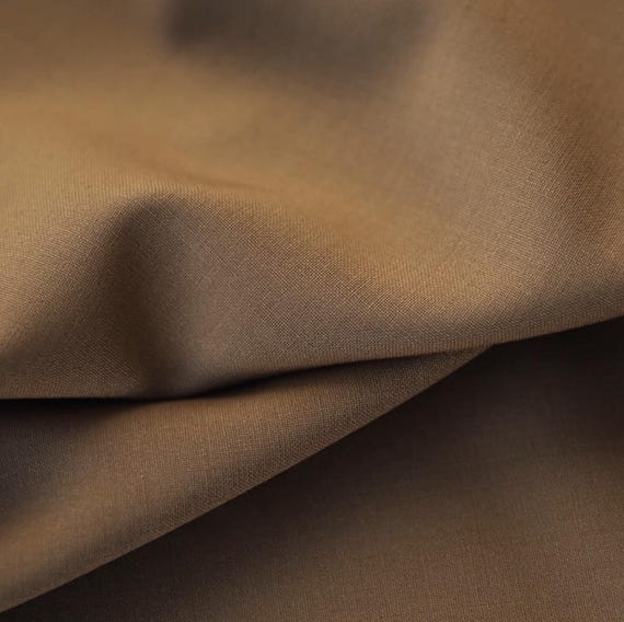 Worsted Wool fabric by the yard SUITING Fabric