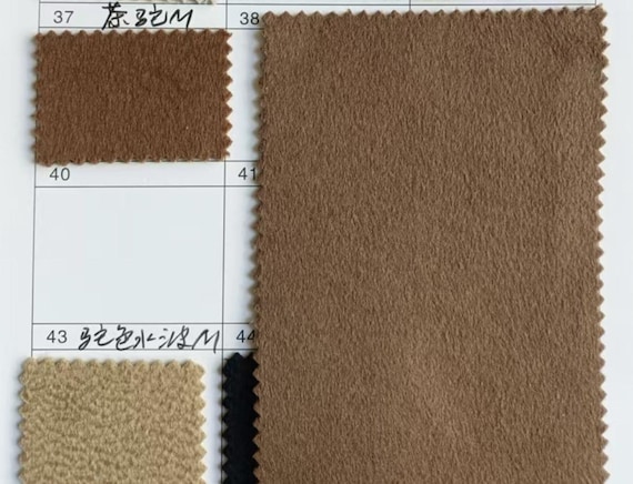 Double Sided Cashmere Wool fabric by the yard