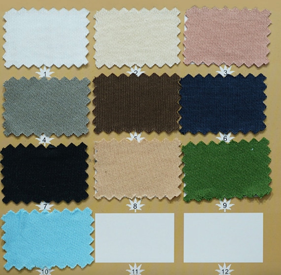 250gsm Knit hemp recycle polyester fabric by the yard