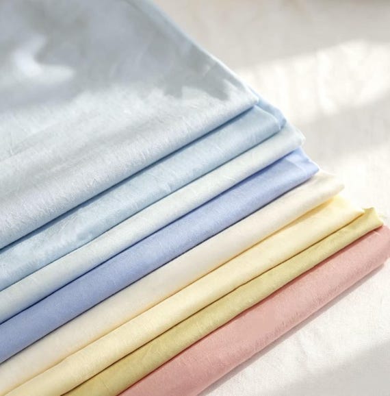 High‑Count Pure Cotton Fabric by the yard
