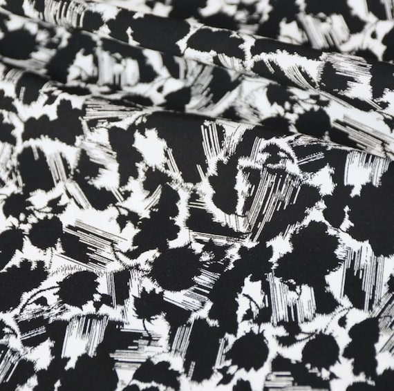Print viscose fabric by the yard