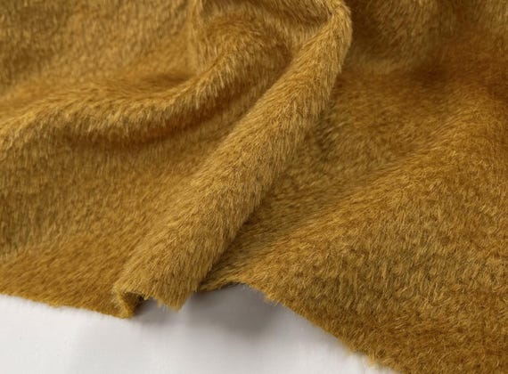 Alpaca wool fabric by the yard