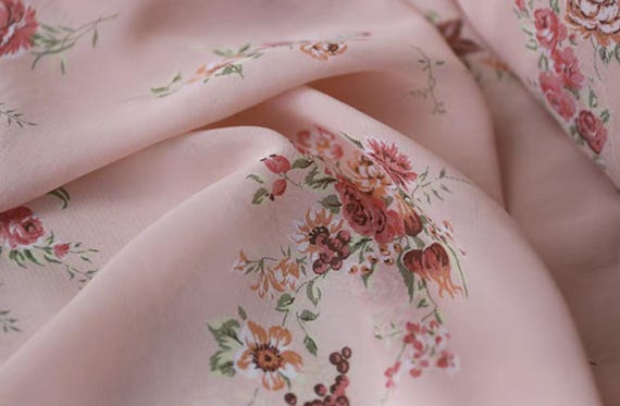 Print Linen fabric by the yard