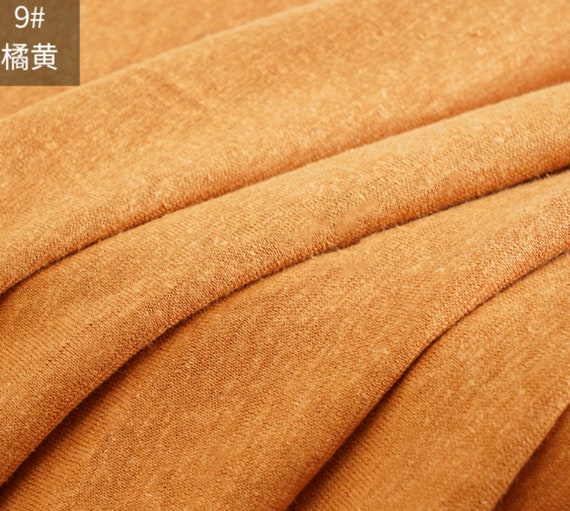 Knit hemp fabric by the yard