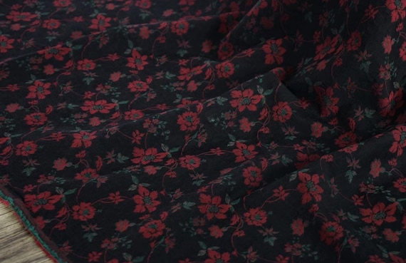 Jacquard cotton fabric by the yard