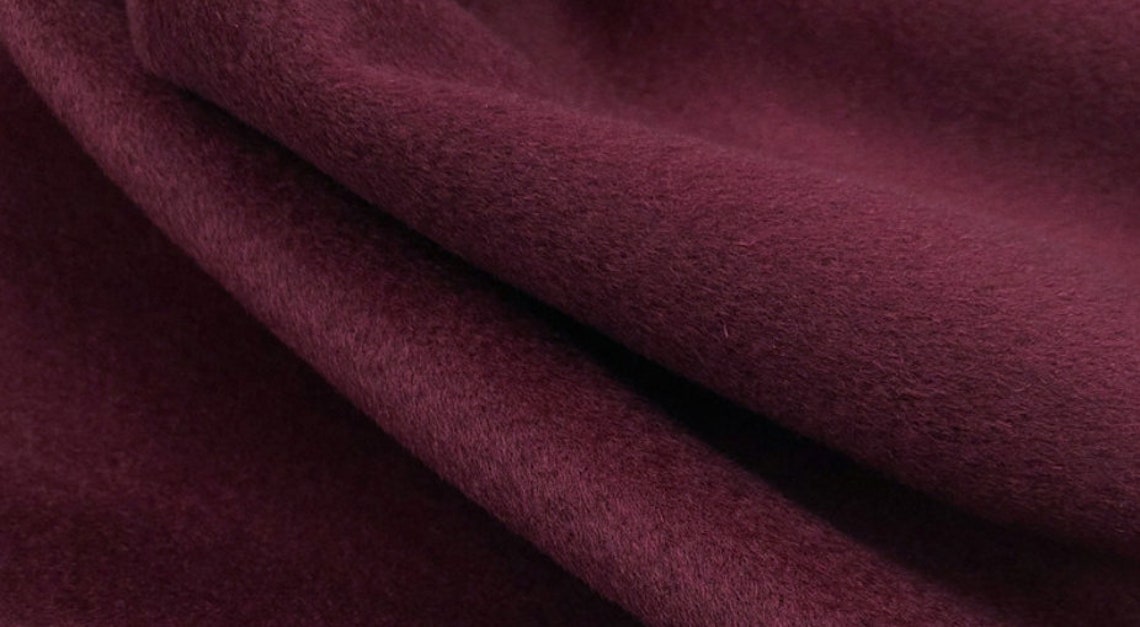 Cashmere wool fabric by the yard Etsy
