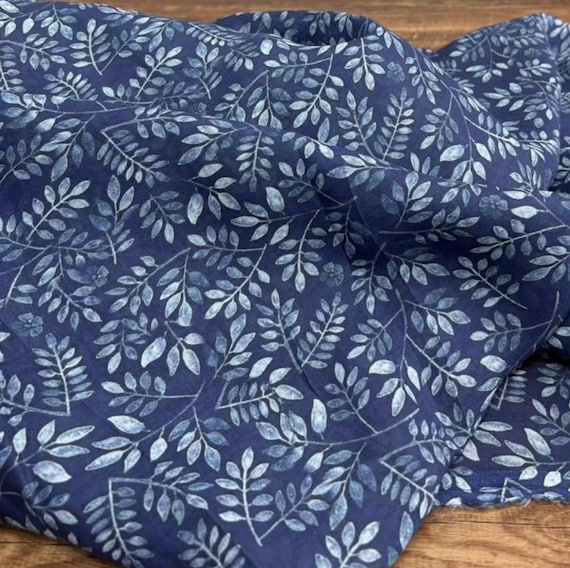 Print ramie fabric by the yard