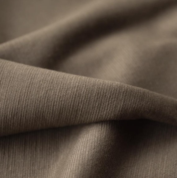 Knit wool fabric by the yard