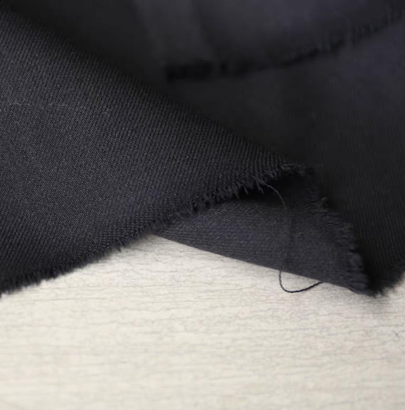 Worsted Wool fabric by the yard SUITING Fabric