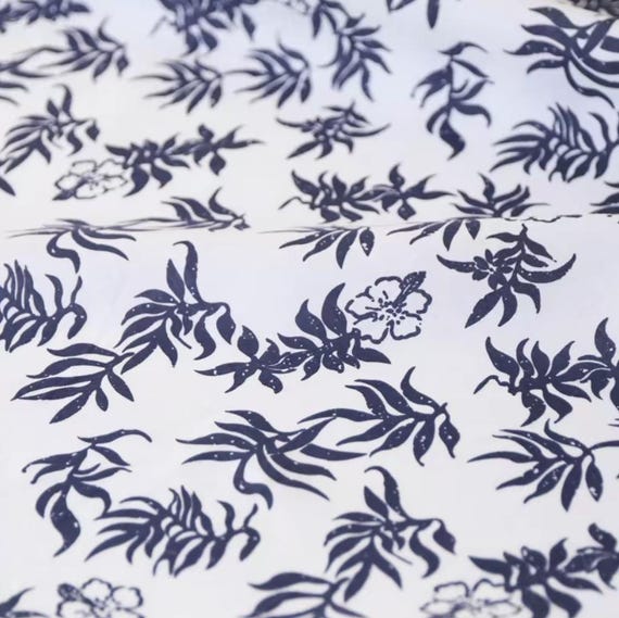 Print Linen fabric by the yard