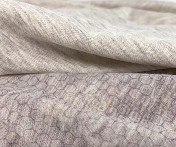 Knit rose fiber fabric by the yard