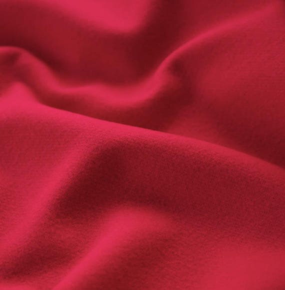 Double Sided Wool fabric by the yard