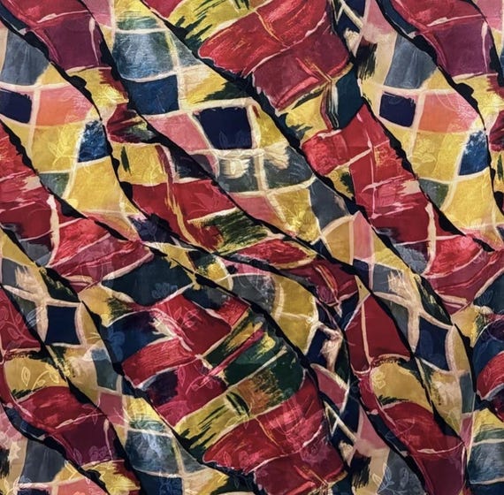 Print silk fabric by the yard