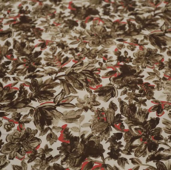 Print Tencel Linen fabric by the yard