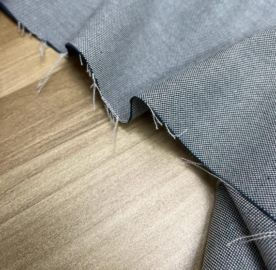 Tussah silk linen fabric by the yard