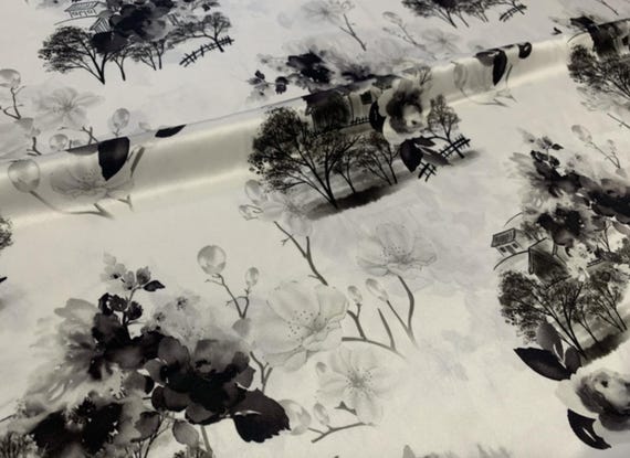 Print Triacetate fabric by the yard