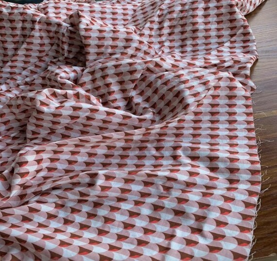 Print Linen fabric by the yard