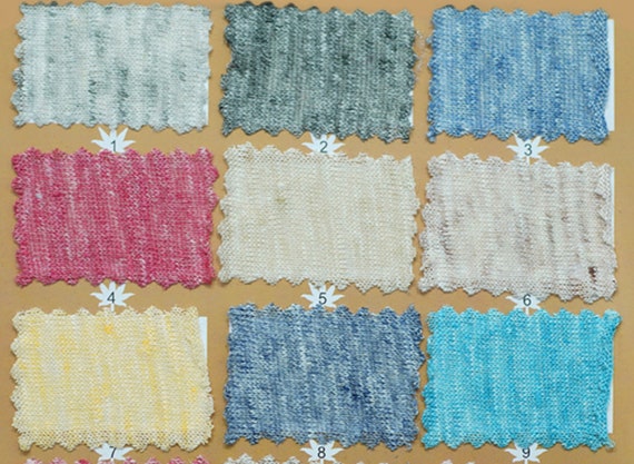 160gsm Knit linen fabric by the yard