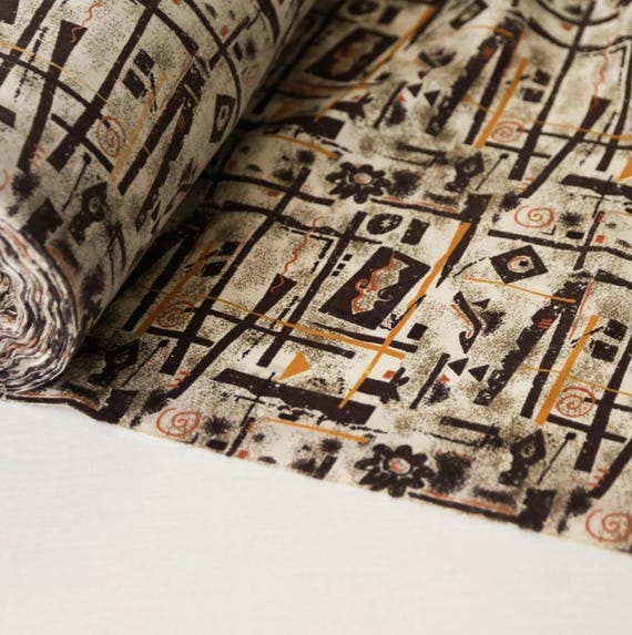 Print ramie fabric by the yard