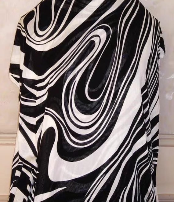 Print Knit silk fabric by the yard