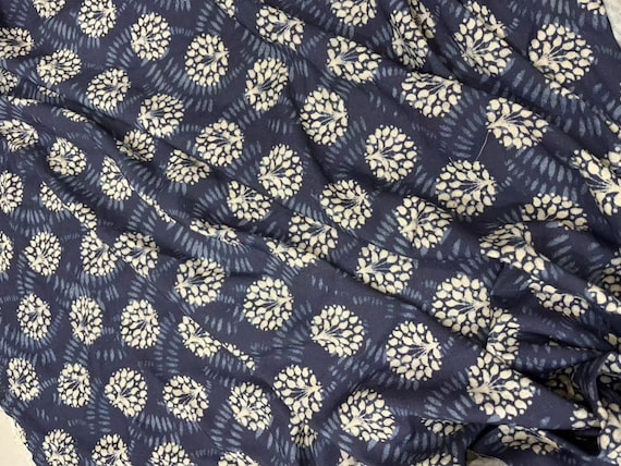 Print linen fabric by the yard