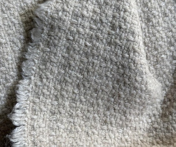 Tweed Wool fabric by the yard