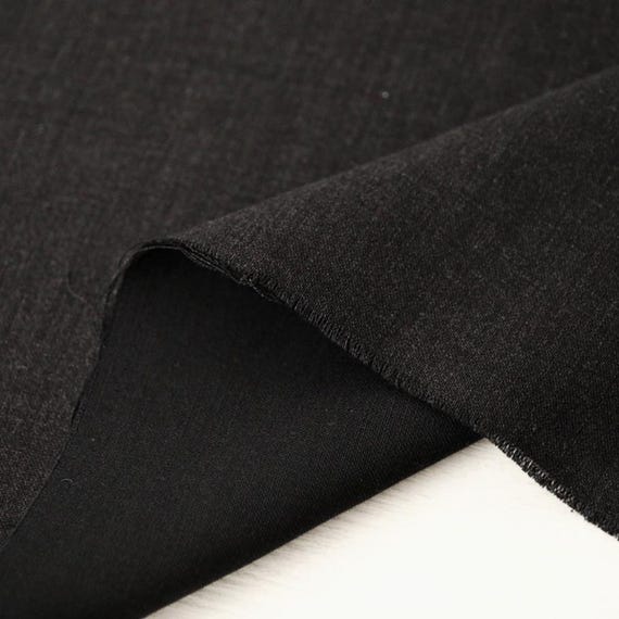 Double sided Worsted Wool fabric by the yard