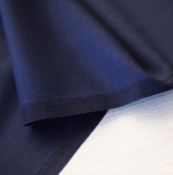 Worsted Wool fabric by the yard