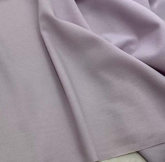 Worsted Wool fabric by the yard