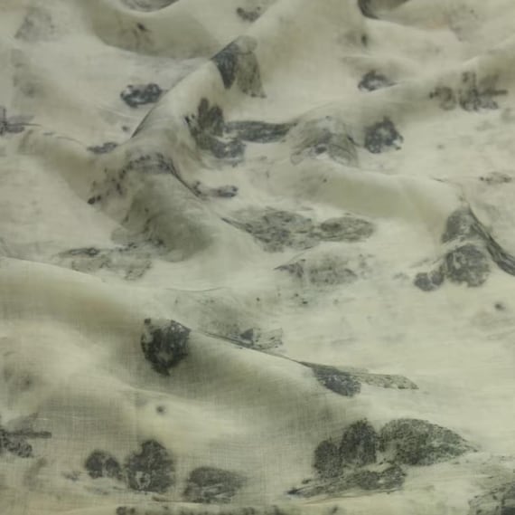 Print ramie fabric by the yard