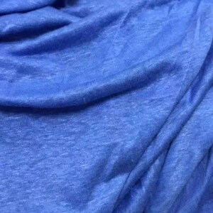 Knit linen fabric by the yard