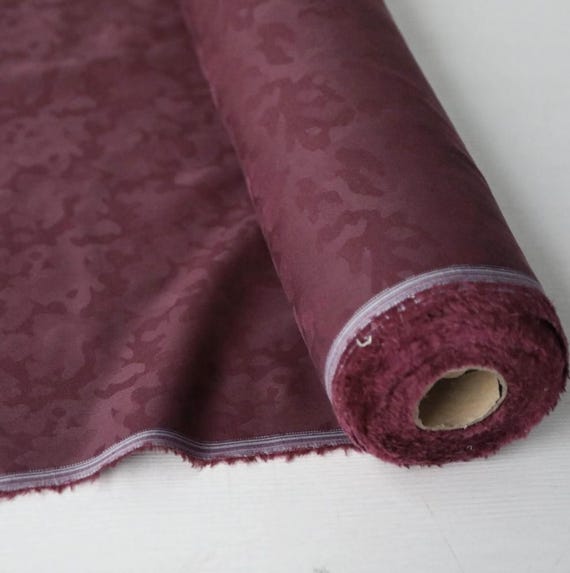 Camouflage Jacquard cotton fabric by the yard